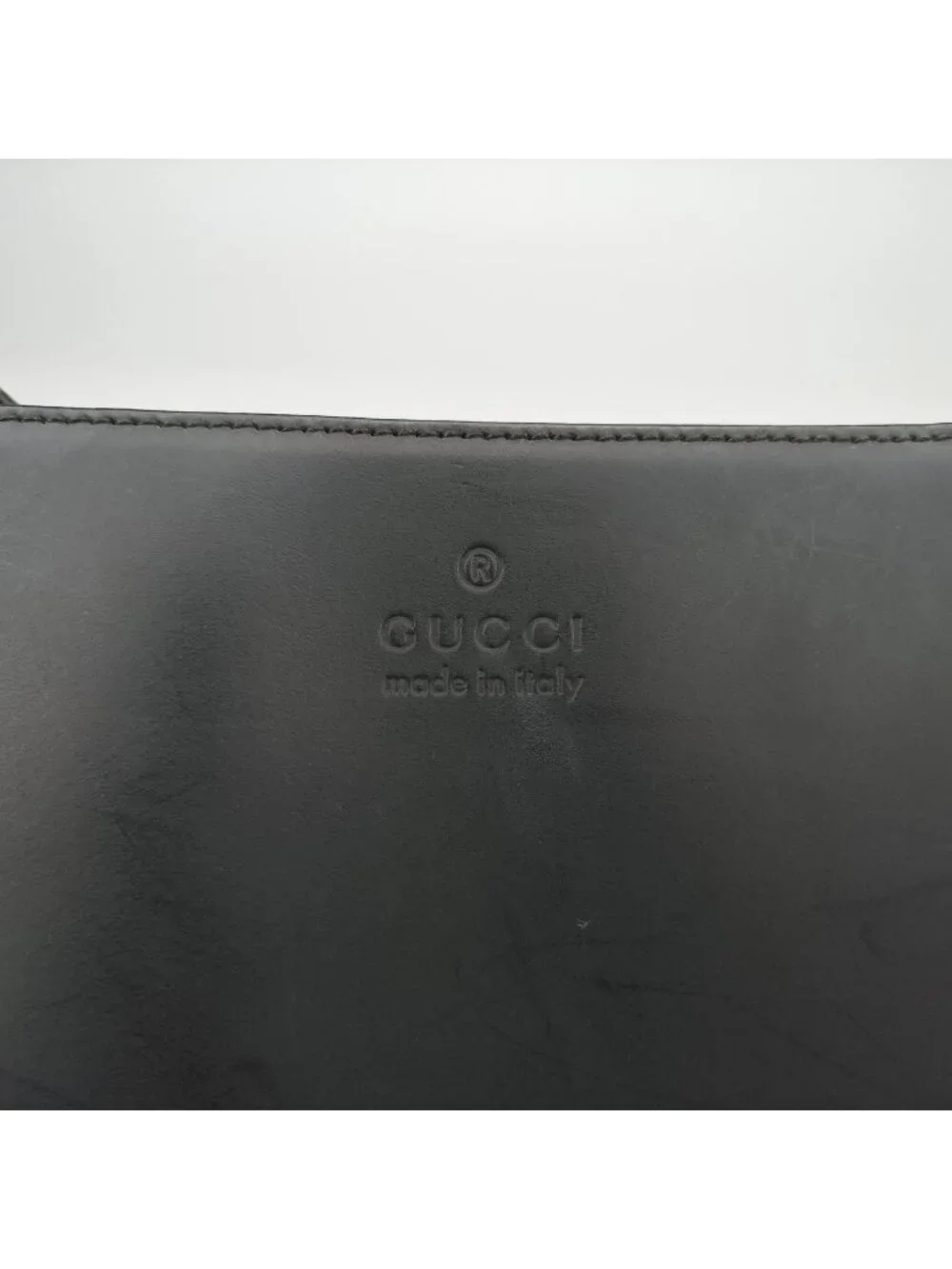 Gucci Minimalist Hobo Black Leather